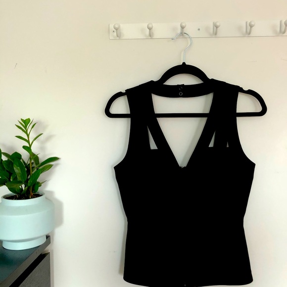 BCBG Black Top XSmall - Picture 1 of 4